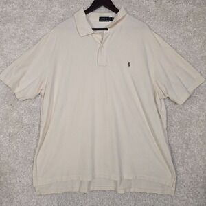 Polo Ralph Lauren Men Polo Shirt Size 3XB Cotton Pullover Golf Preppy READ